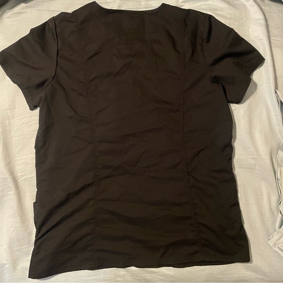 TWO Cherokee Authentic Workwear Black Tops - Picture 3 of 9